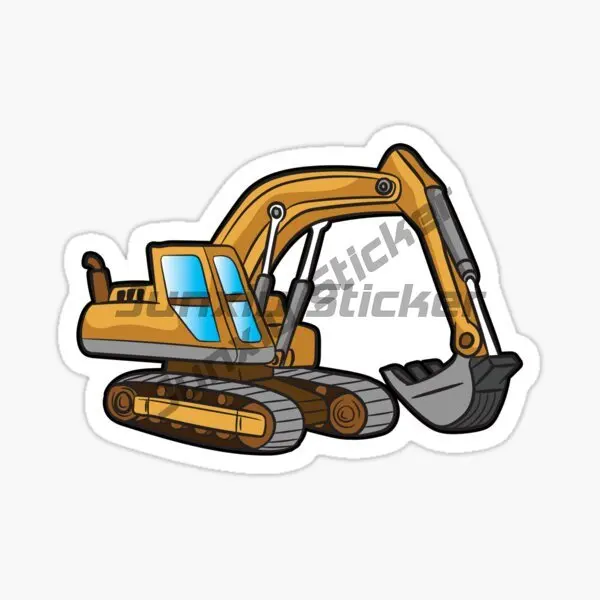Construction Work Excavator Car Bumper Stickers Windows Decal Vinyl Material Waterproof Custom Printing
Construction Work Excavator Car Bumper Stickers Windows Decal Vinyl Material Waterproof Custom Printing