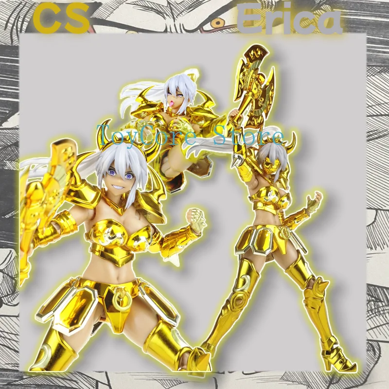 In Stock GT Female Taurus Sacred 18cm Contract Saint Cloth Myth Taurus Erica Action Figure Collectible Gift
In Stock GT Female Taurus Sacred 18cm Contract Saint Cloth Myth Taurus Erica Action Figure Collectible Gift