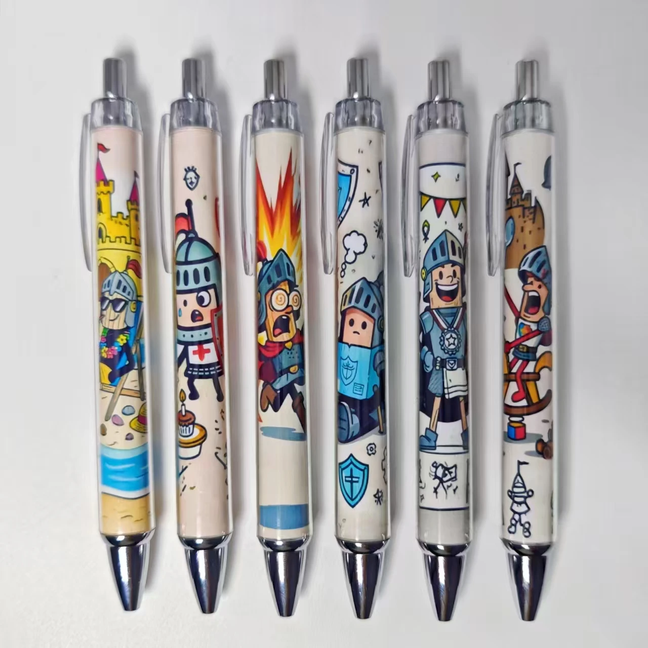 6 шт./14 шт. спичка, тема рыцаря, креативная шариковая ручка рыцаря, повседневные офисные обучающие канцелярские принадлежности, подарочная ручка
6 шт./14 шт. спичка, тема рыцаря, креативная шариковая ручка рыцаря, повседневные офисные обучающие канцелярские принадлежности, подарочная ручка