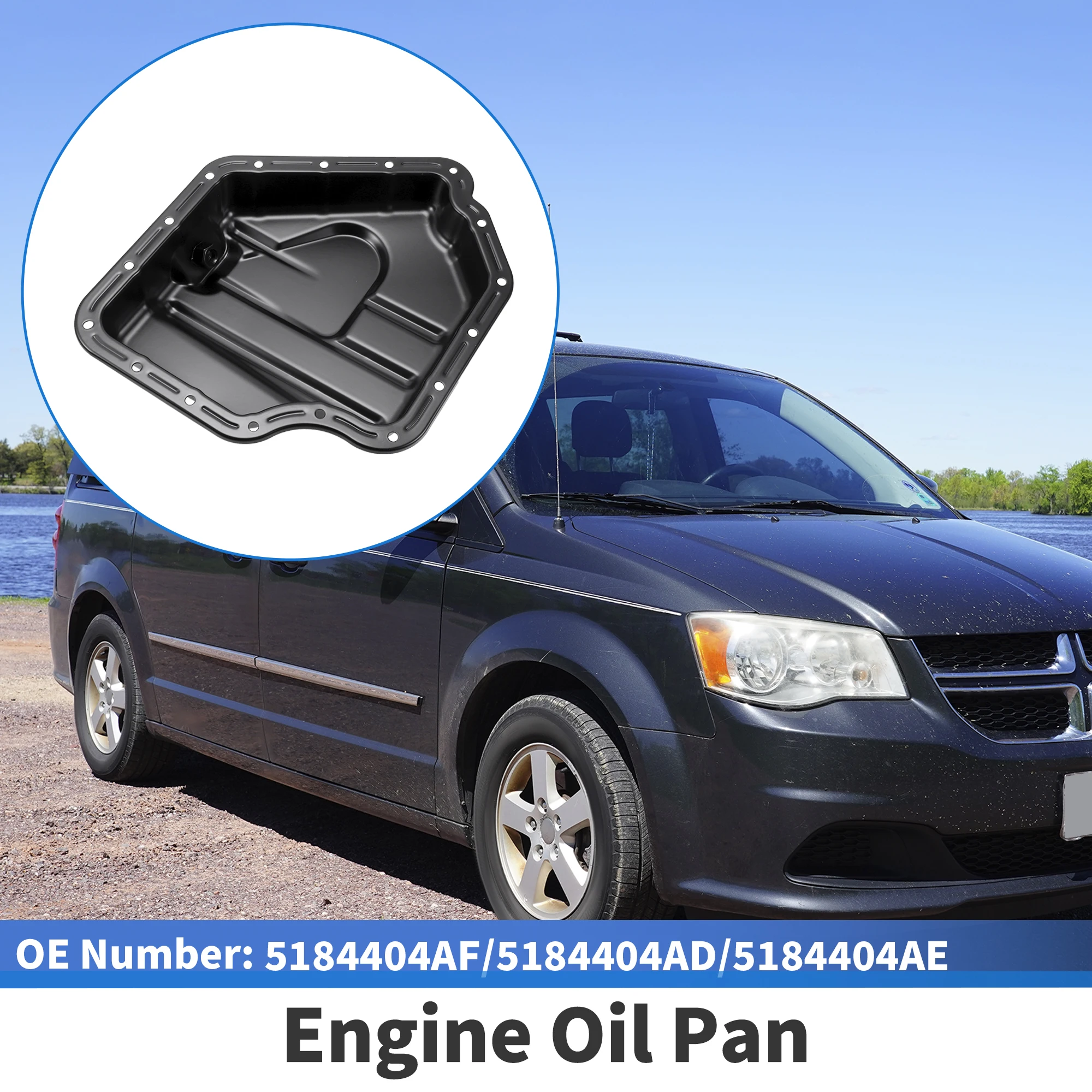 UXCELL 1 Pc No.5184404AF Engine Oil Pan for Jeep Cherokee 2014-2019 for Dodge Journey 2011-2019 for Chrysler 200 2011-2017
UXCELL 1 Pc No.5184404AF Engine Oil Pan for Jeep Cherokee 2014-2019 for Dodge Journey 2011-2019 for Chrysler 200 2011-2017