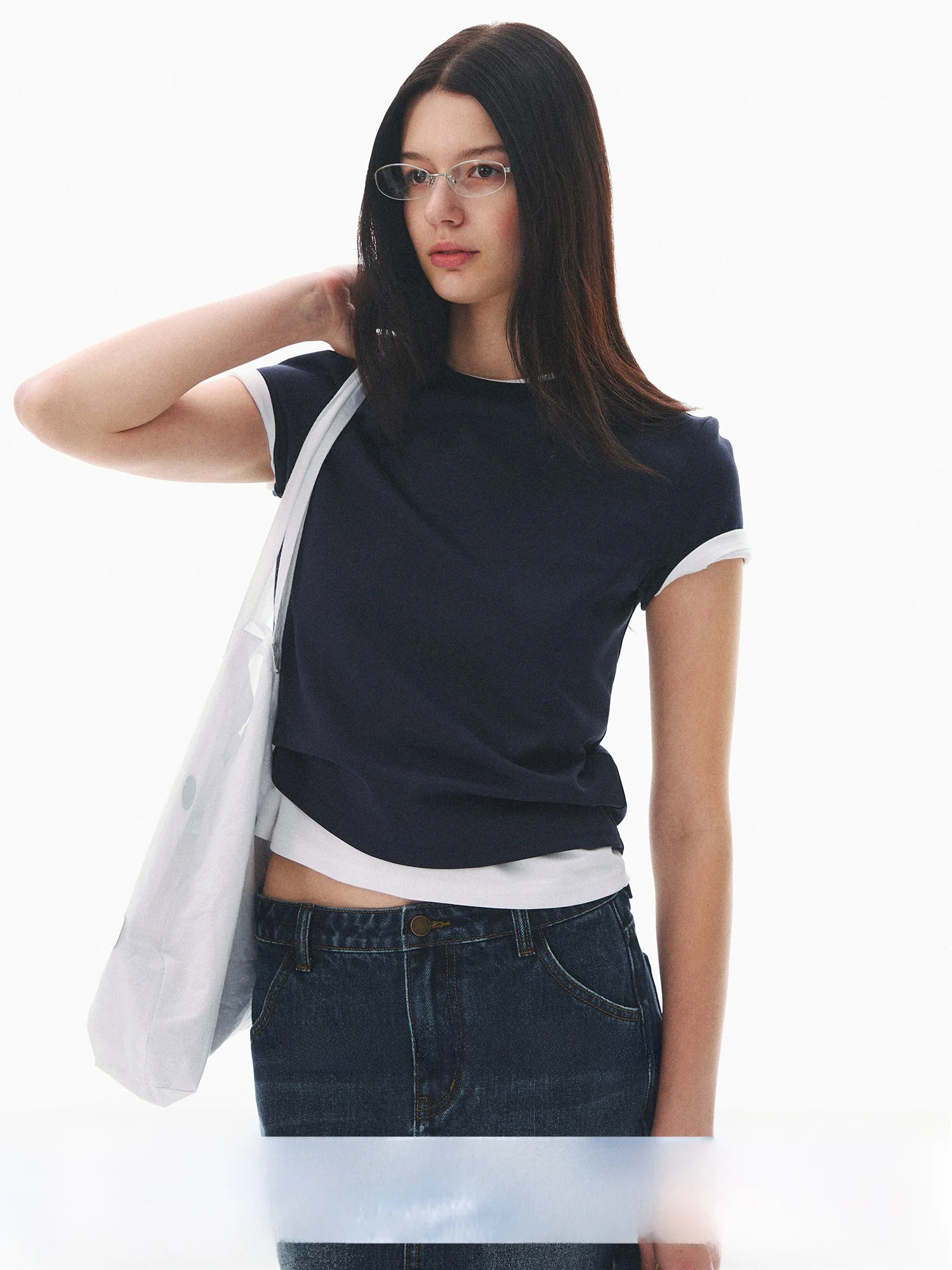LaluneDuCiel American Casual Embroidered Simple round Neck Short Sleeve T-Shirt Women's Top Cotton Spring Summer Fashion
LaluneDuCiel American Casual Embroidered Simple round Neck Short Sleeve T-Shirt Women's Top Cotton Spring Summer Fashion