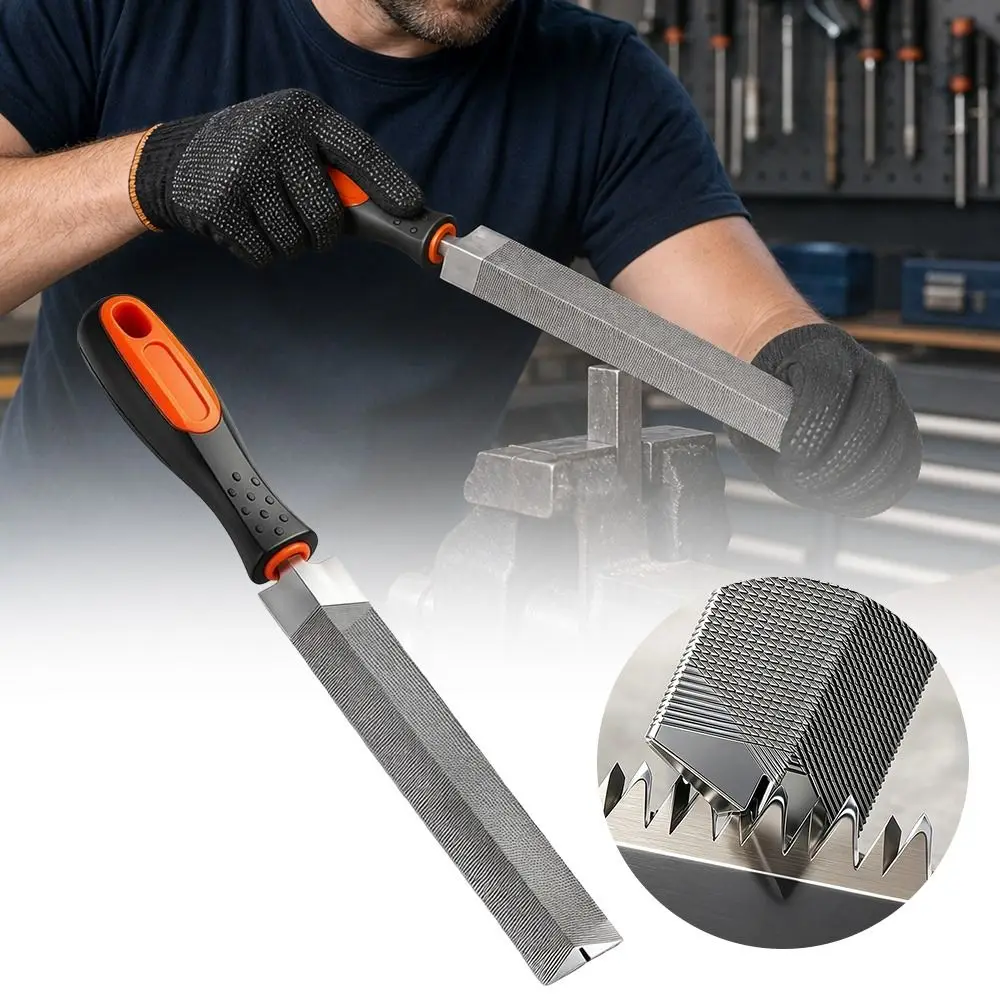 New Metal Deburring Diamond Saw File Fine Tooth Anti Slip Handle Rhombus File Wear Resistant Double Grain Saw File
New Metal Deburring Diamond Saw File Fine Tooth Anti Slip Handle Rhombus File Wear Resistant Double Grain Saw File