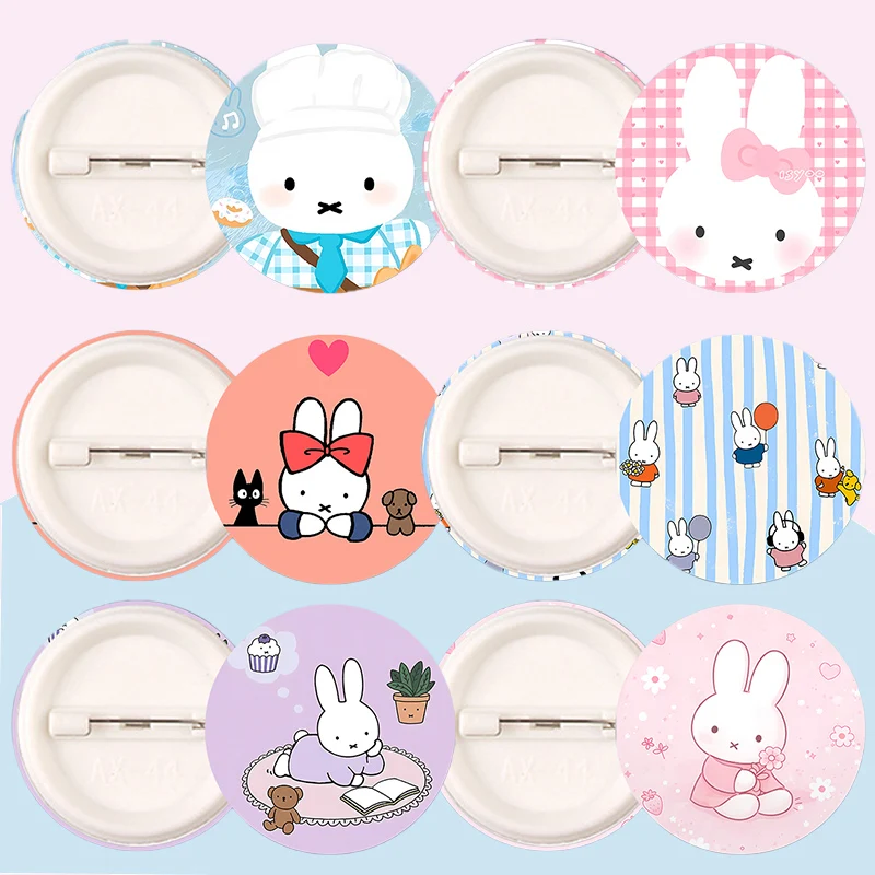 Cute Miffys Badge Anime Peripheral Anime Cartoon Pin Fashion Brooch Kawaii DIY Itbag Clothes Badge Collectible Children Toy Gift
Cute Miffys Badge Anime Peripheral Anime Cartoon Pin Fashion Brooch Kawaii DIY Itbag Clothes Badge Collectible Children Toy Gift