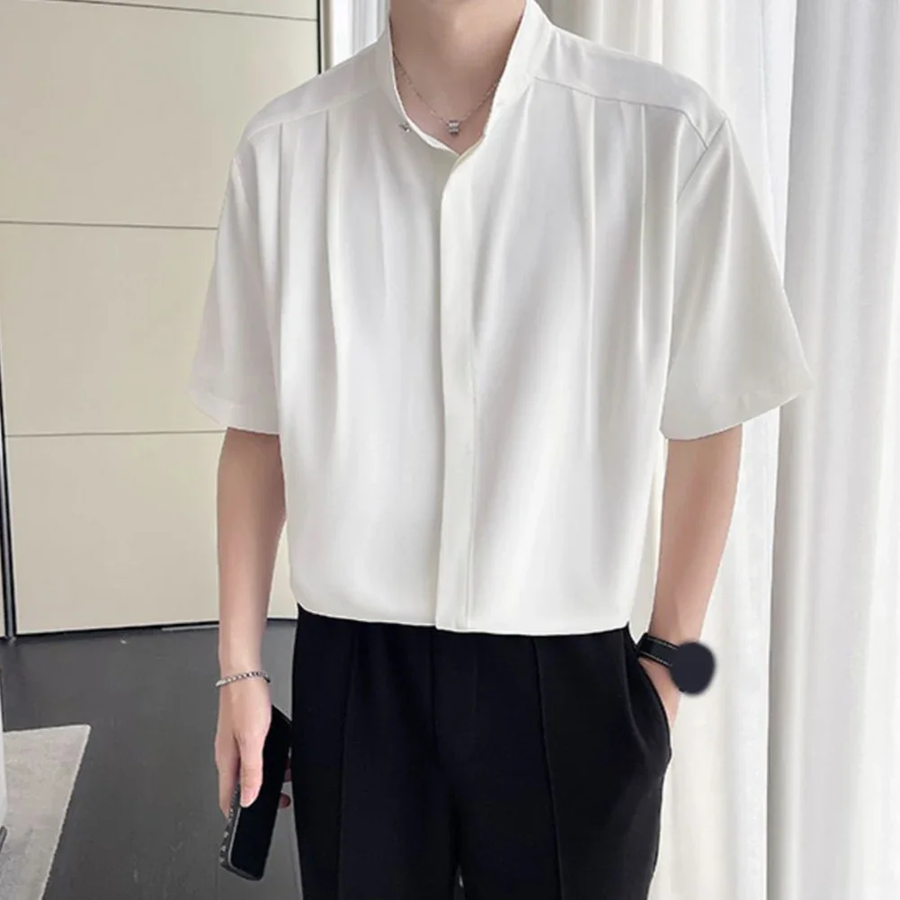 For All Seasons Black Mens Ice Silk Shirt Comfortable Daily Wear Shirt Casual All Season Shirt Comfortable Shirt
For All Seasons Black Mens Ice Silk Shirt Comfortable Daily Wear Shirt Casual All Season Shirt Comfortable Shirt