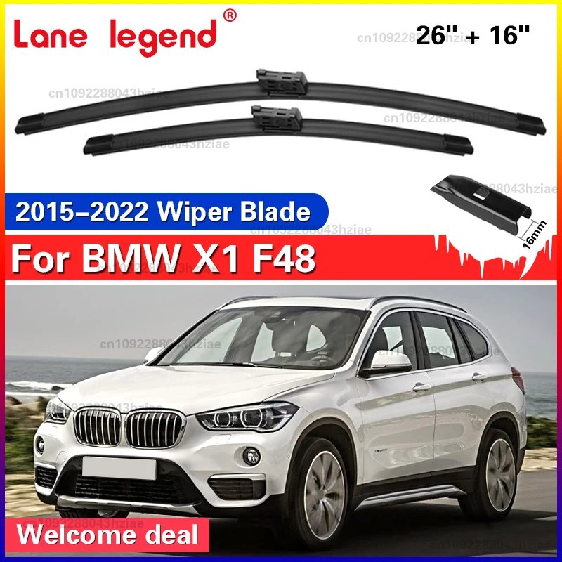 Wiper Front Wiper Blades 26"+16" Windshield Windscreen Window Brushes For BMW X1 F48 2015-2022 2016 2017 2018 2019 2020 2021
Wiper Front Wiper Blades 26"+16" Windshield Windscreen Window Brushes For BMW X1 F48 2015-2022 2016 2017 2018 2019 2020 2021
