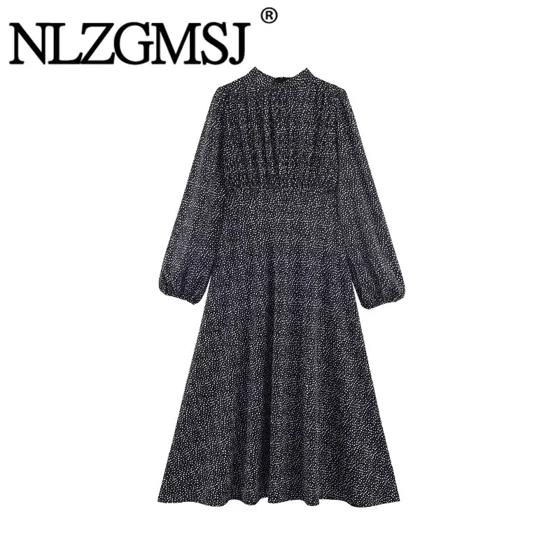 NLZGMSJ 2026 Spring Polka Dot Print Women Party Dress Long Sleeveless Slim A Line Dress Female Casual Midi Long DressY2K
NLZGMSJ 2026 Spring Polka Dot Print Women Party Dress Long Sleeveless Slim A Line Dress Female Casual Midi Long DressY2K