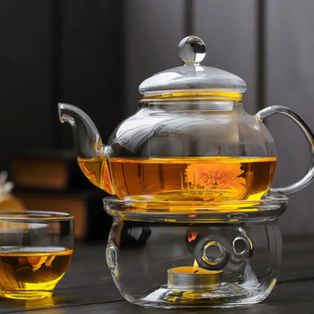1Pcs Insulated Glass Tea Pot Base Transparent Heating Holder Creative Stylish Small Candlestick for Home Tea Party
1Pcs Insulated Glass Tea Pot Base Transparent Heating Holder Creative Stylish Small Candlestick for Home Tea Party