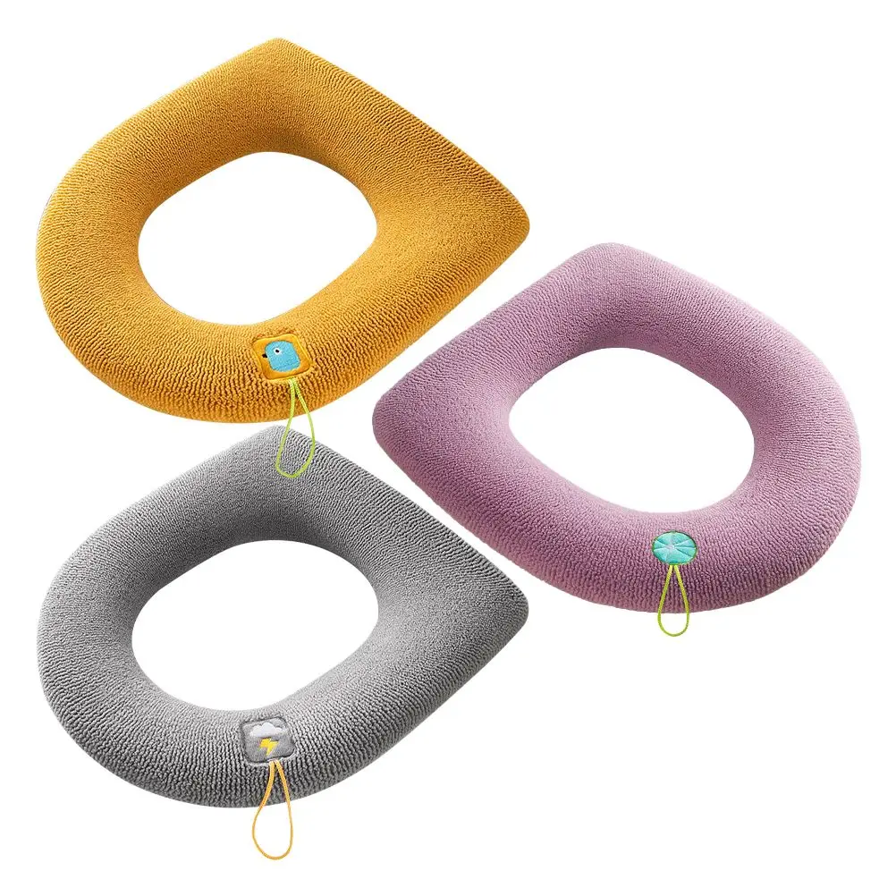 3 Pcs Toilet Seat Cover Pad Knitted Style Polyester Soft Reusable Washable Warm Cushion for Bathroom Travel Home Use
3 Pcs Toilet Seat Cover Pad Knitted Style Polyester Soft Reusable Washable Warm Cushion for Bathroom Travel Home Use