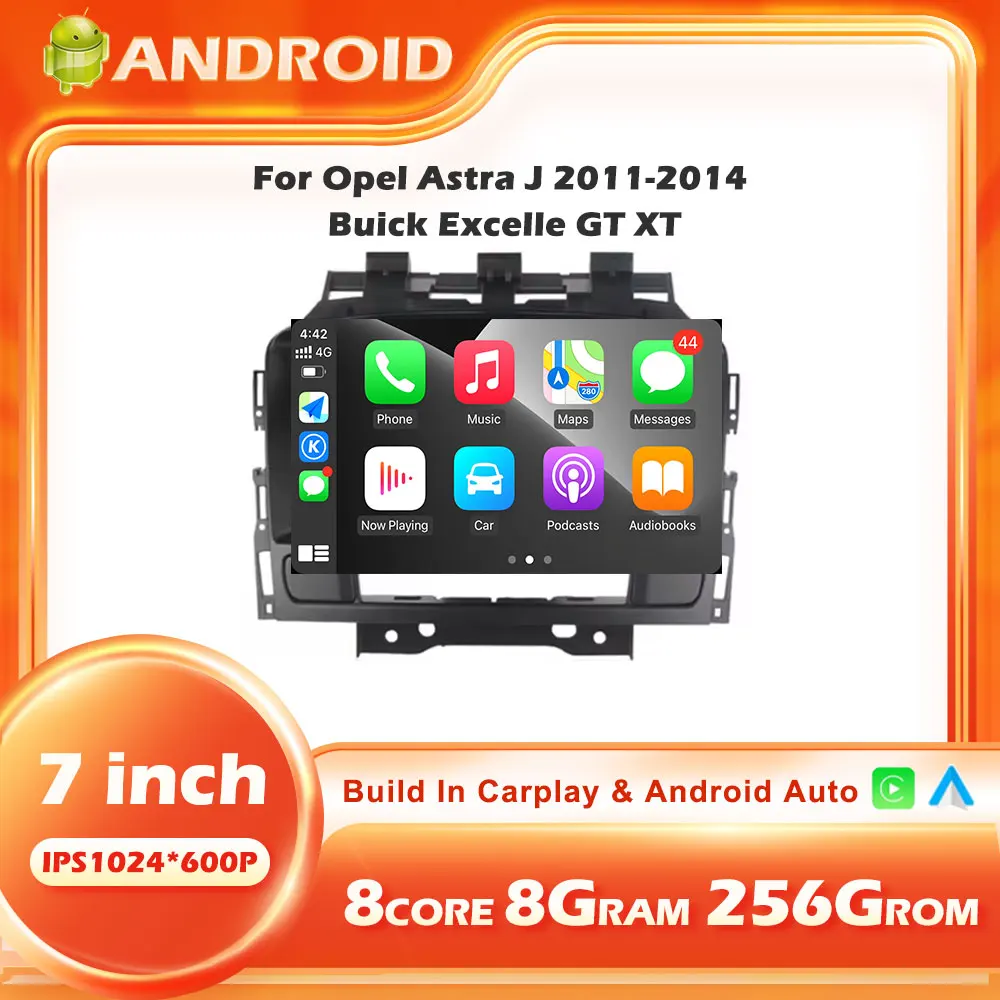 7" For Opel Astra J 2011-2014 Buick Excelle GT XT Radio Carplay Car Multimedia Player Intelligent System Android Auto Navigation
7" For Opel Astra J 2011-2014 Buick Excelle GT XT Radio Carplay Car Multimedia Player Intelligent System Android Auto Navigation