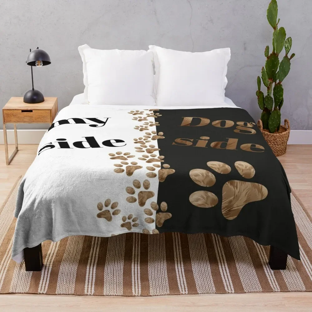 My side Dog side blankets and pillows Throw Blanket Heavy Bed Fashionable Retros Blankets
My side Dog side blankets and pillows Throw Blanket Heavy Bed Fashionable Retros Blankets