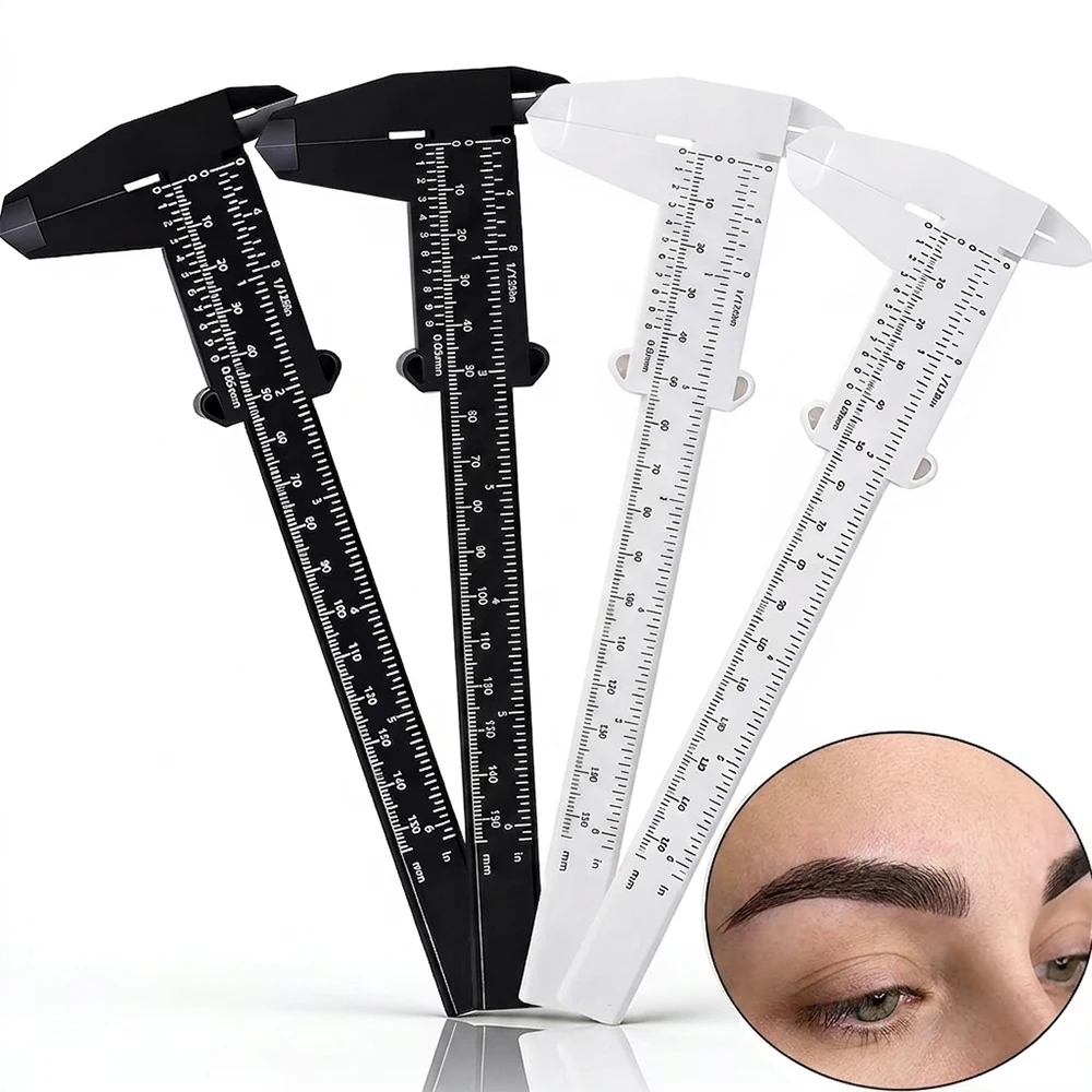 1/3/5PCS Vernier Caliper Portable 150mm Tattoo Eyebrow Ruler Plastic Eyebrow Caliper Rulers Measurement Tool Tattoo Accessories
1/3/5PCS Vernier Caliper Portable 150mm Tattoo Eyebrow Ruler Plastic Eyebrow Caliper Rulers Measurement Tool Tattoo Accessories