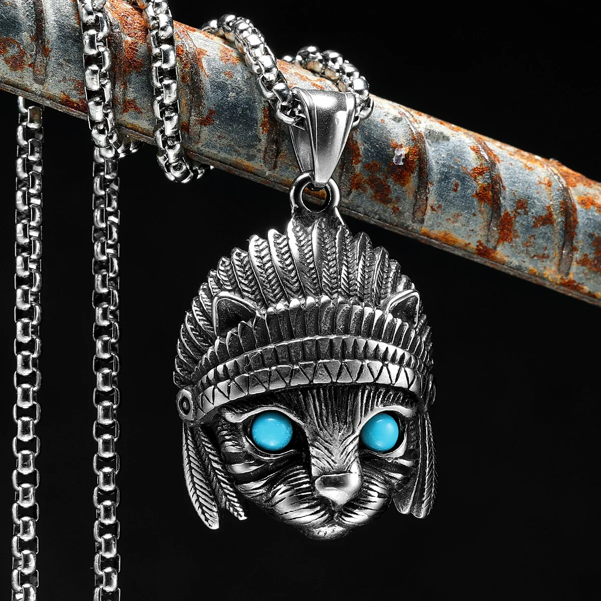 Hip Hop Cat Pendant Necklace Unisex Fashion Punk Style Exquisite Jewelry Street Party Accessory Gift
Hip Hop Cat Pendant Necklace Unisex Fashion Punk Style Exquisite Jewelry Street Party Accessory Gift