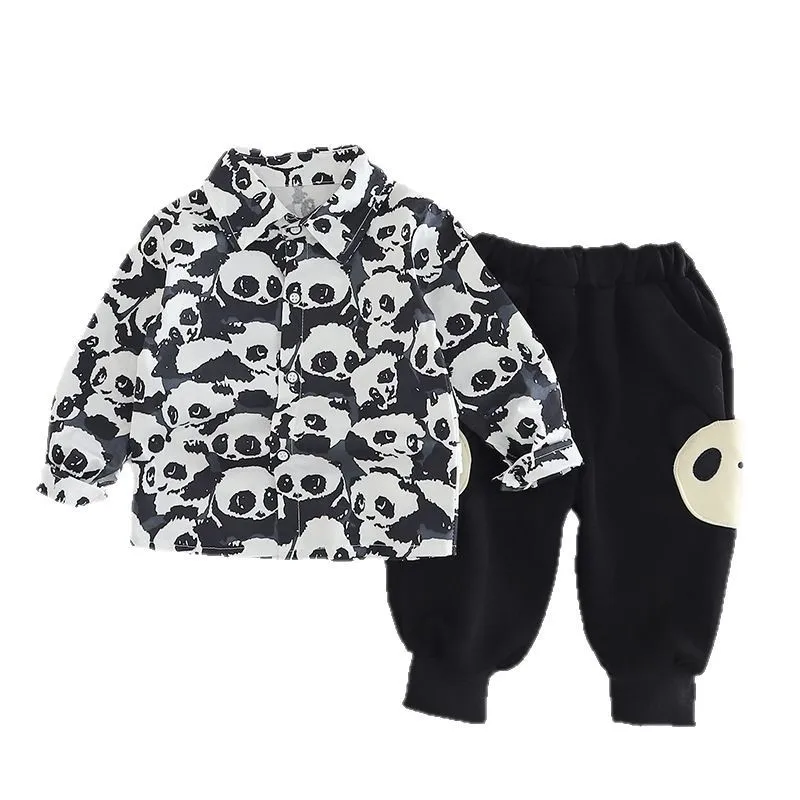 New Spring Autumn Baby Clothes Set Children Boys Long Sleeved Shirt Pants 2Pcs/Sets Kids Clothing Infant Casual Cartoon Costume
New Spring Autumn Baby Clothes Set Children Boys Long Sleeved Shirt Pants 2Pcs/Sets Kids Clothing Infant Casual Cartoon Costume
