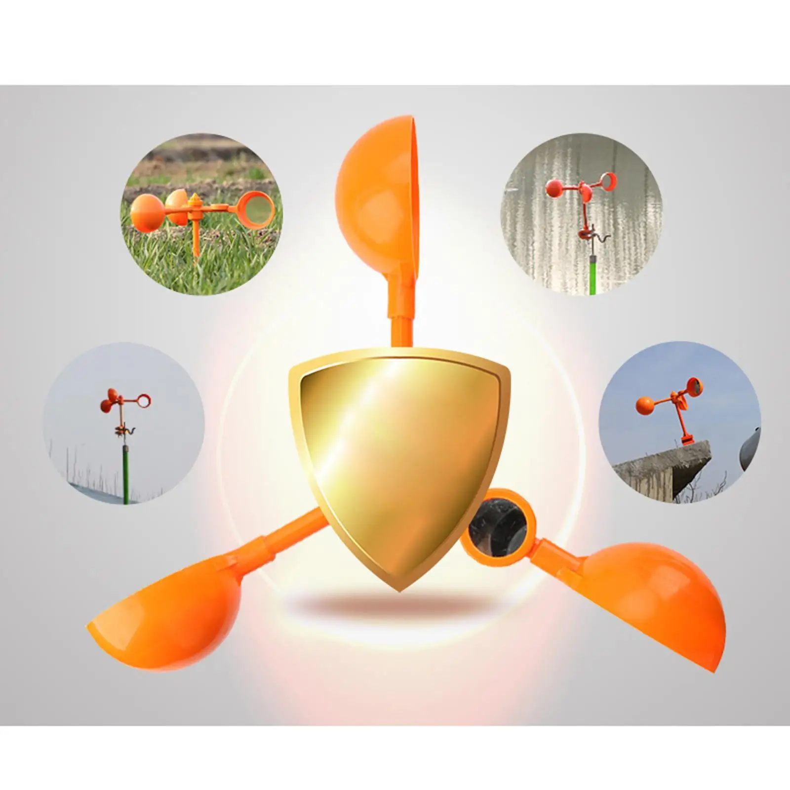 360° Reflective Bird Scarer Repeller Device Deterrent Crop Keep Birds Away
360° Reflective Bird Scarer Repeller Device Deterrent Crop Keep Birds Away