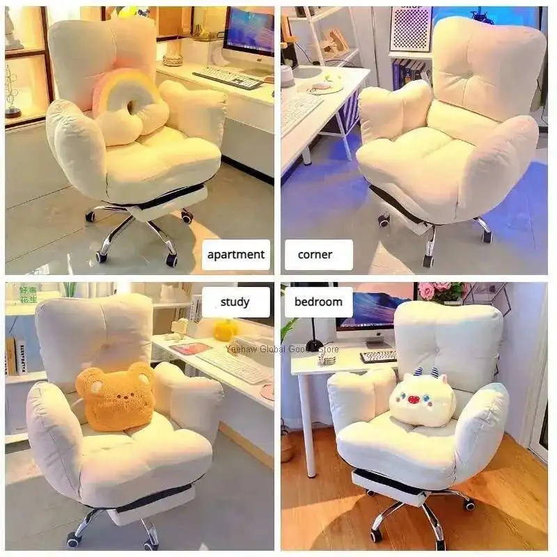 White Lazy Computer Soft Comfortable Sofa Study Table And Chair Office Recing Or With Backrest Home
White Lazy Computer Soft Comfortable Sofa Study Table And Chair Office Recing Or With Backrest Home