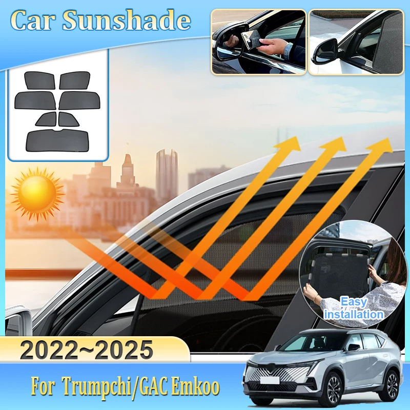 Sun Visor For Trumpchi GAC Emkoo 2022 2025 2023 2024 Car Mesh Sun Shade Magnetic Sunshade Heat insulation Tools Auto Accessories
Sun Visor For Trumpchi GAC Emkoo 2022 2025 2023 2024 Car Mesh Sun Shade Magnetic Sunshade Heat insulation Tools Auto Accessories