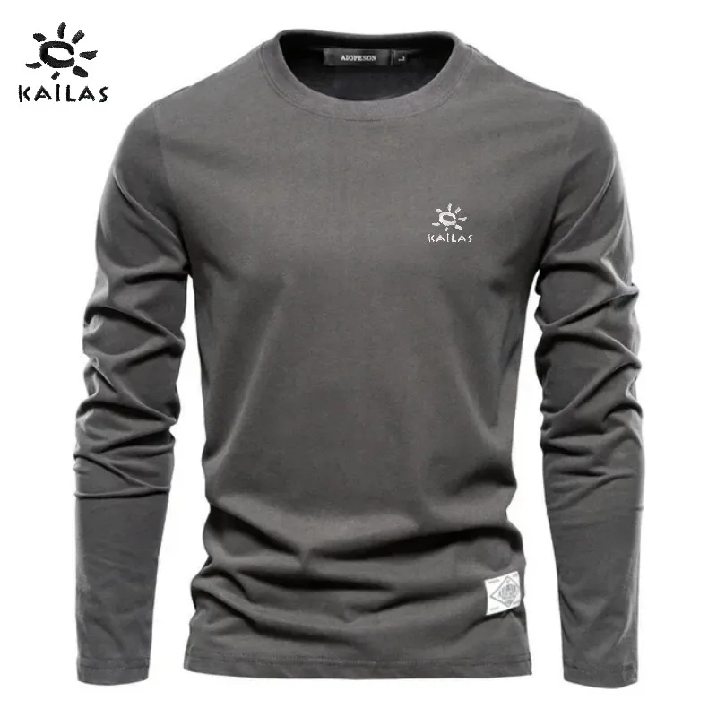Spring and Autumn Men's High Quality Cotton 100% Embroidered Logo Round Neck Long Sleeve T-shirt Fashion Casual Top
Spring and Autumn Men's High Quality Cotton 100% Embroidered Logo Round Neck Long Sleeve T-shirt Fashion Casual Top