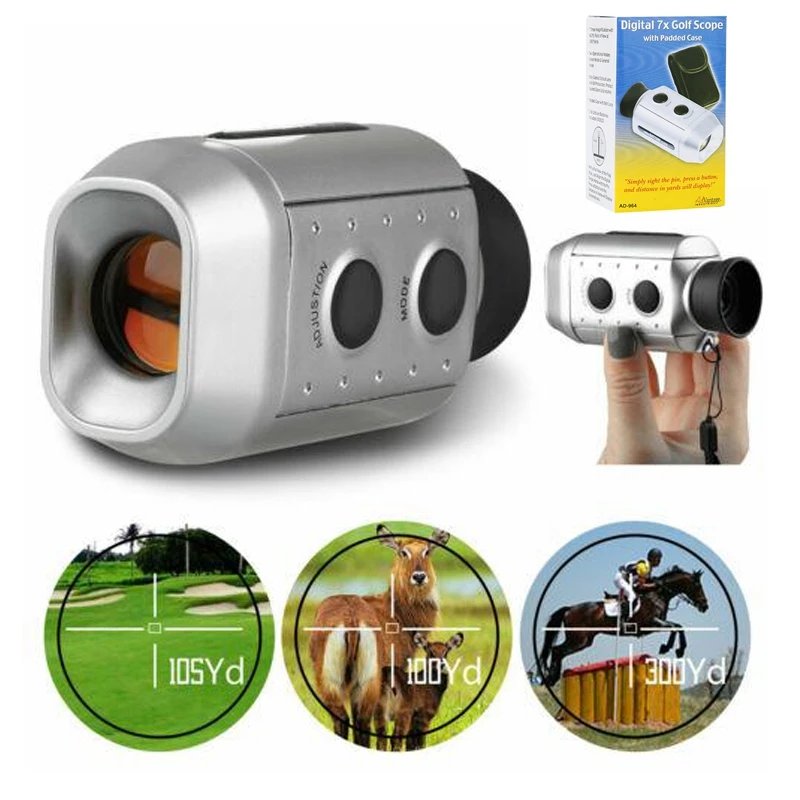 7X18 Optics Digital Hunting Rangefinder Golf Scope Rangefinder Hunting Distance Range Finder Electronic Monocular Rangefinder
7X18 Optics Digital Hunting Rangefinder Golf Scope Rangefinder Hunting Distance Range Finder Electronic Monocular Rangefinder
