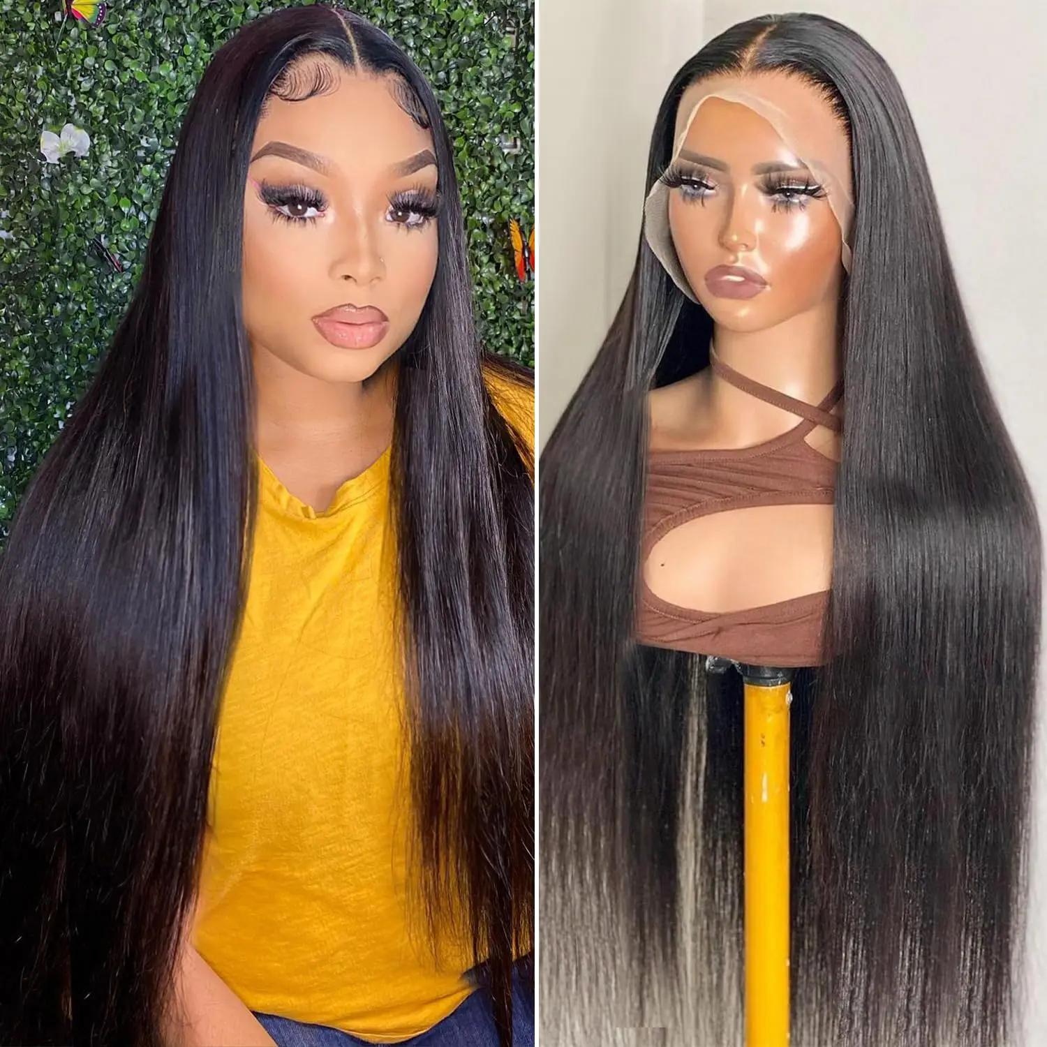 30 40 Inch 220% Density 13x6 HD Lace Frontal Wig For Black Women Wigs Human Hair 13x4 Bone Straight Transparent Lace Front Wigs
30 40 Inch 220% Density 13x6 HD Lace Frontal Wig For Black Women Wigs Human Hair 13x4 Bone Straight Transparent Lace Front Wigs