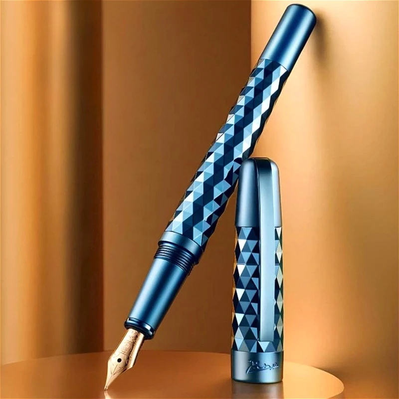 Elegant Rose Gold Pen Picasso 86 Diamond Cut Design Fountain Pens 14K Gold F 0.5mm Limited Edition Ink Pen Gift Box Included
Elegant Rose Gold Pen Picasso 86 Diamond Cut Design Fountain Pens 14K Gold F 0.5mm Limited Edition Ink Pen Gift Box Included