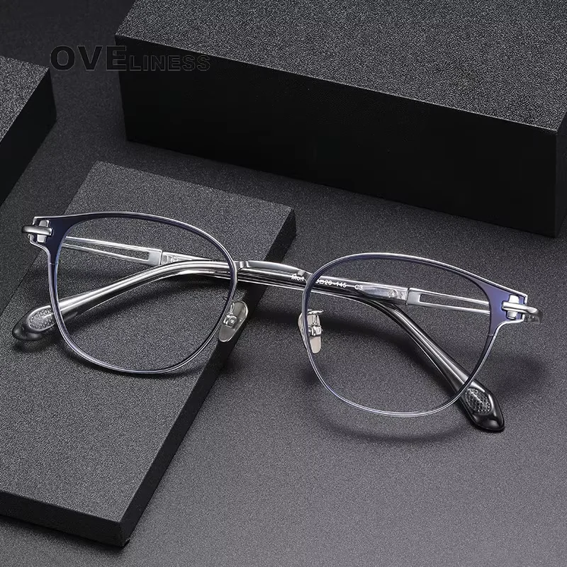 Vintage Acetate Titanium Glasses Frame for Men 2025 New Retro Myopia Prescription Optical Eyeglasses Women Luxury Brand Eyewear
Vintage Acetate Titanium Glasses Frame for Men 2025 New Retro Myopia Prescription Optical Eyeglasses Women Luxury Brand Eyewear
