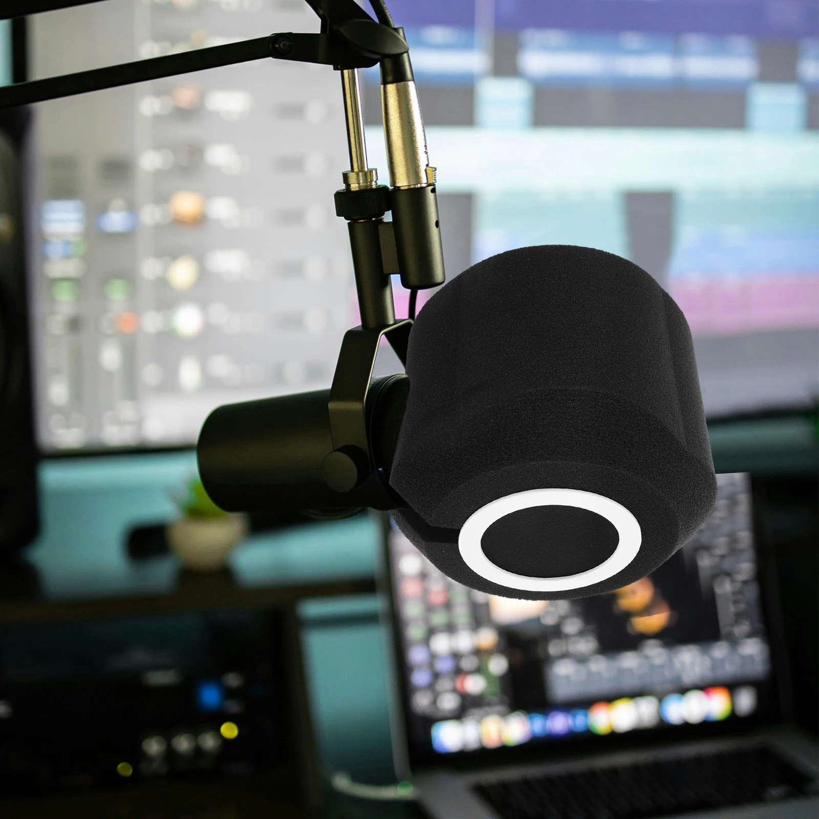 Microphone Soundproof Cover Pop Filter Isolation Shield Windscreen Sponge Recording Accessories Portable Condenser Mic
Microphone Soundproof Cover Pop Filter Isolation Shield Windscreen Sponge Recording Accessories Portable Condenser Mic