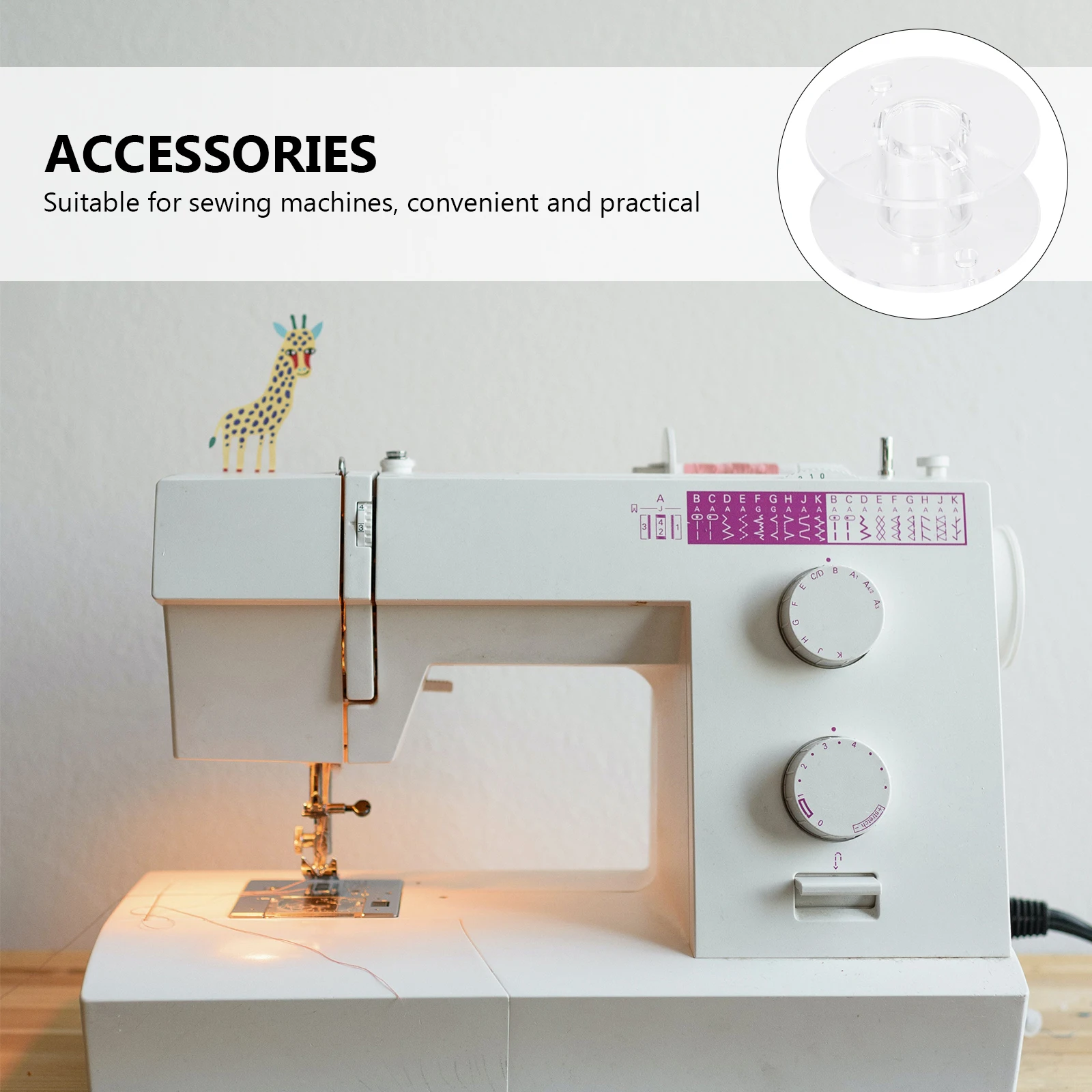 50Pcs Household Sewing Bobbins Safe Material Simple Operation Tangle Resistant Sewing Accessories for Daily Repair Needs
50Pcs Household Sewing Bobbins Safe Material Simple Operation Tangle Resistant Sewing Accessories for Daily Repair Needs