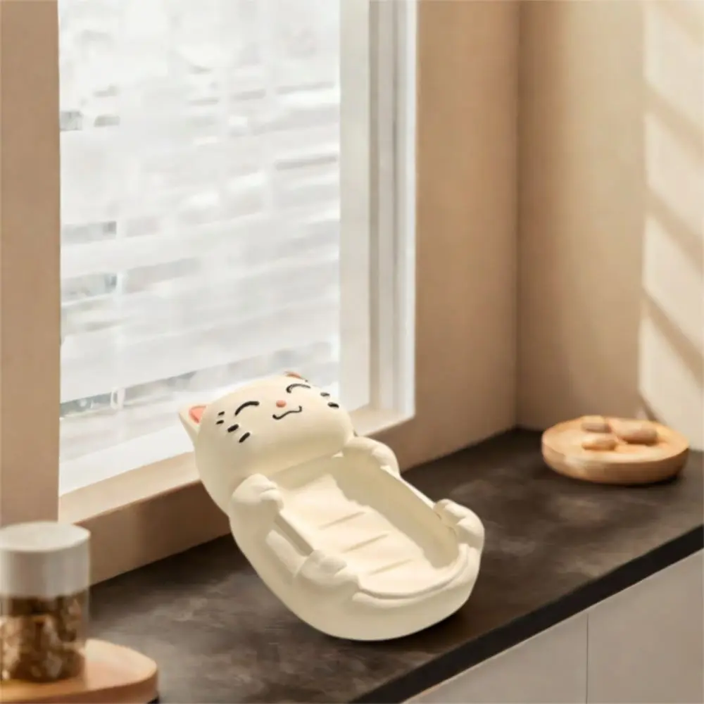 Easy To Clean Cartoon Ceramic Soap Box Waterproof Non-Slip Soap Dish Delicate Light Luxury Soap Storage Tray Bathroom
Easy To Clean Cartoon Ceramic Soap Box Waterproof Non-Slip Soap Dish Delicate Light Luxury Soap Storage Tray Bathroom