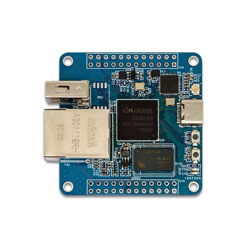 Smart Portable RK3308B CPU Development Board Quad-Core ARM Cortex-A35CPU Onboard DDR3-2Gbit Supports WIFI ETH Iot Development
Smart Portable RK3308B CPU Development Board Quad-Core ARM Cortex-A35CPU Onboard DDR3-2Gbit Supports WIFI ETH Iot Development
