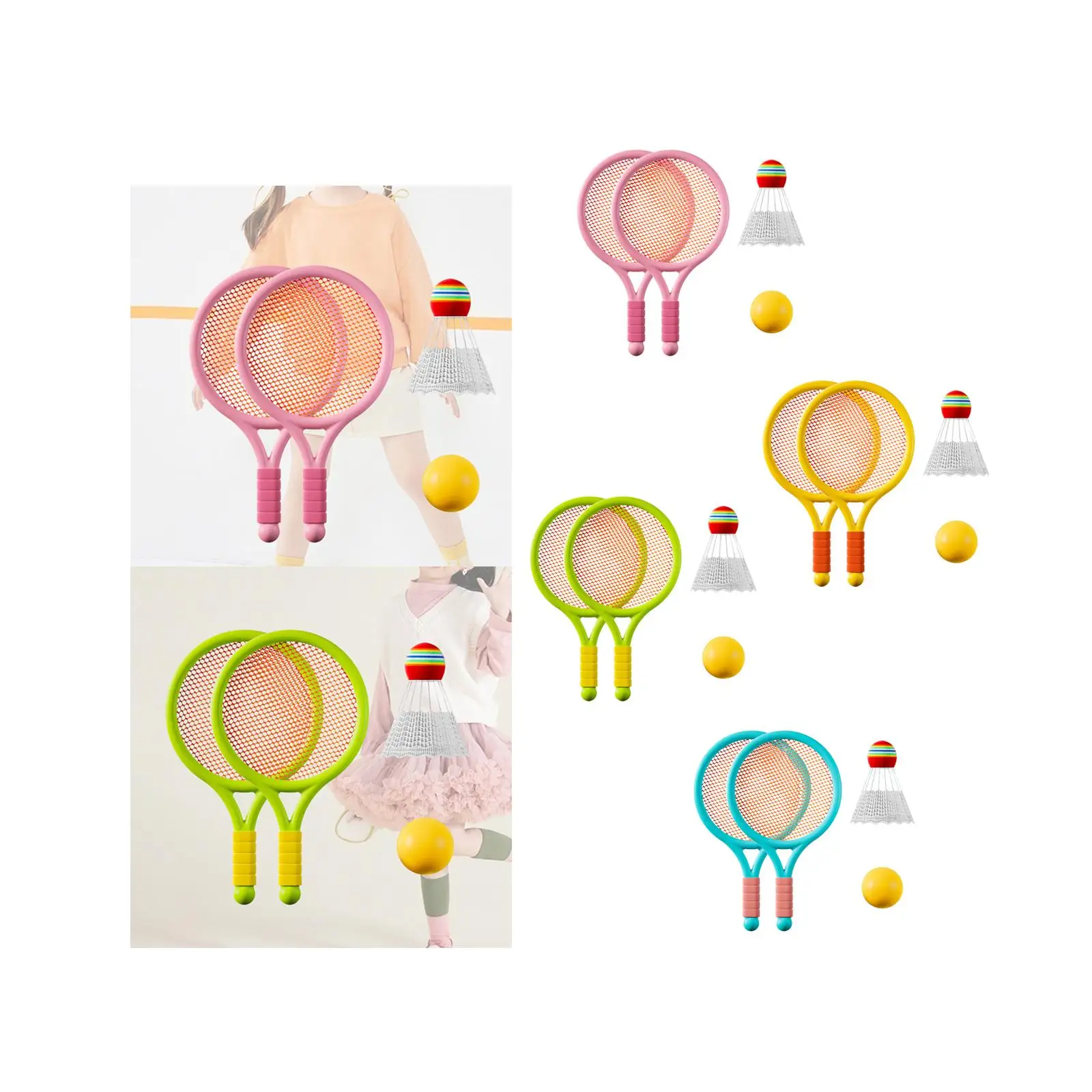 Children's Badminton Tennis Set Tennis Racket Tennis Racquets Set Parent Child
Children's Badminton Tennis Set Tennis Racket Tennis Racquets Set Parent Child