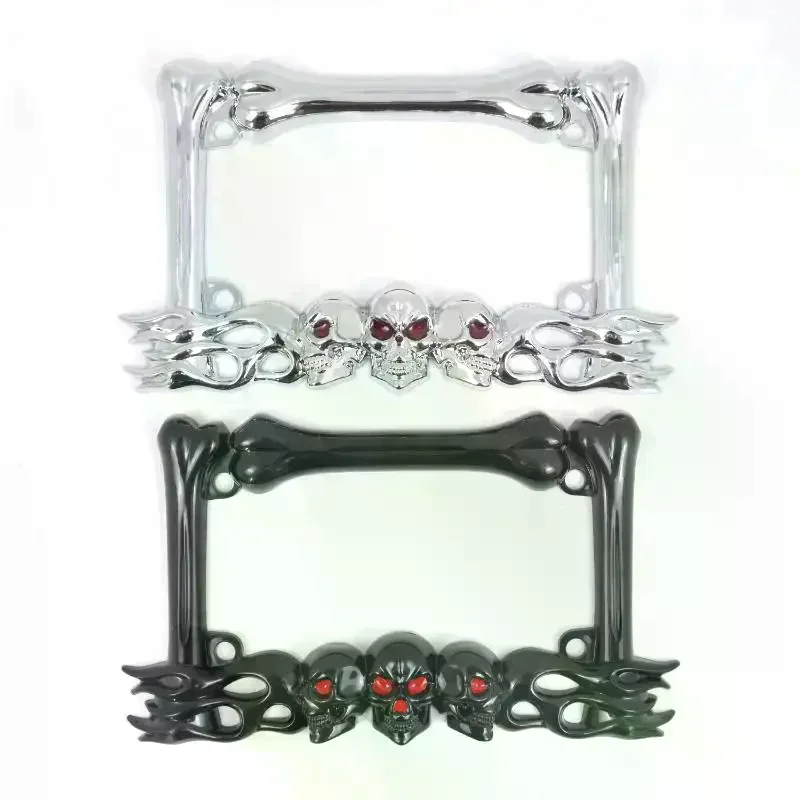 Skull Head Plastic Sport License Plate Frame For Motorcycle Scooters Skull Head Accessory Decoration
Skull Head Plastic Sport License Plate Frame For Motorcycle Scooters Skull Head Accessory Decoration