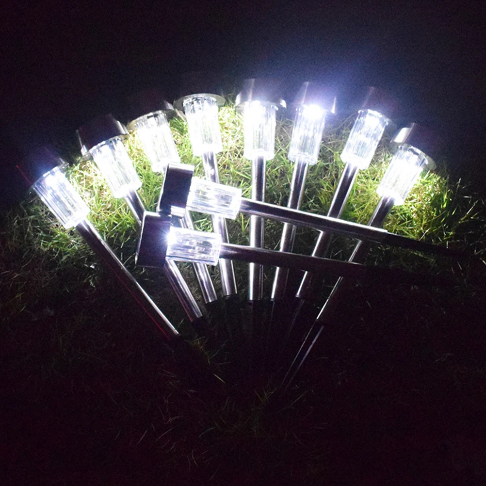 2 Pcs Solar Powered Garden Light Tube Shaped LED Lights for Pathway Panel Outdoor
2 Pcs Solar Powered Garden Light Tube Shaped LED Lights for Pathway Panel Outdoor