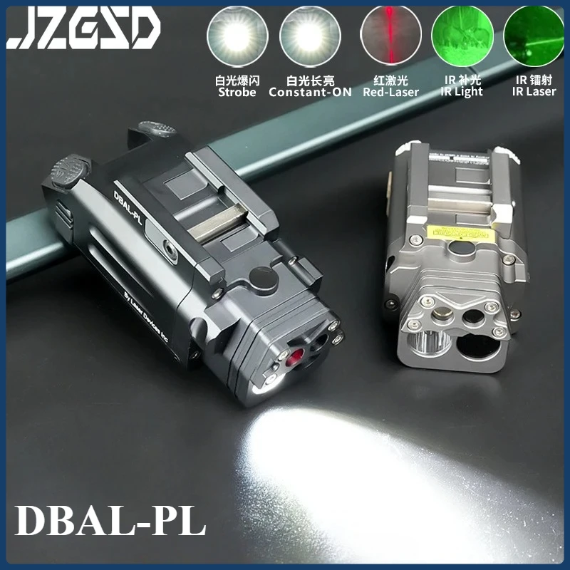 Tactical Gear DBAL-PL Red Laser Pointer IR Fill Flashlight IR Visible Laser Hanging Strobe Weapon Light Fit 20MM Picatinny Rail 
Tactical Gear DBAL-PL Red Laser Pointer IR Fill Flashlight IR Visible Laser Hanging Strobe Weapon Light Fit 20MM Picatinny Rail