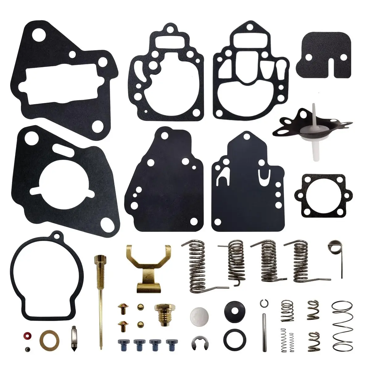 1395-8237072 Carburetor Repair Kit for 10-25hp Mercury and Mariner 2-Stroke outboards carb Rebuild kit
1395-8237072 Carburetor Repair Kit for 10-25hp Mercury and Mariner 2-Stroke outboards carb Rebuild kit