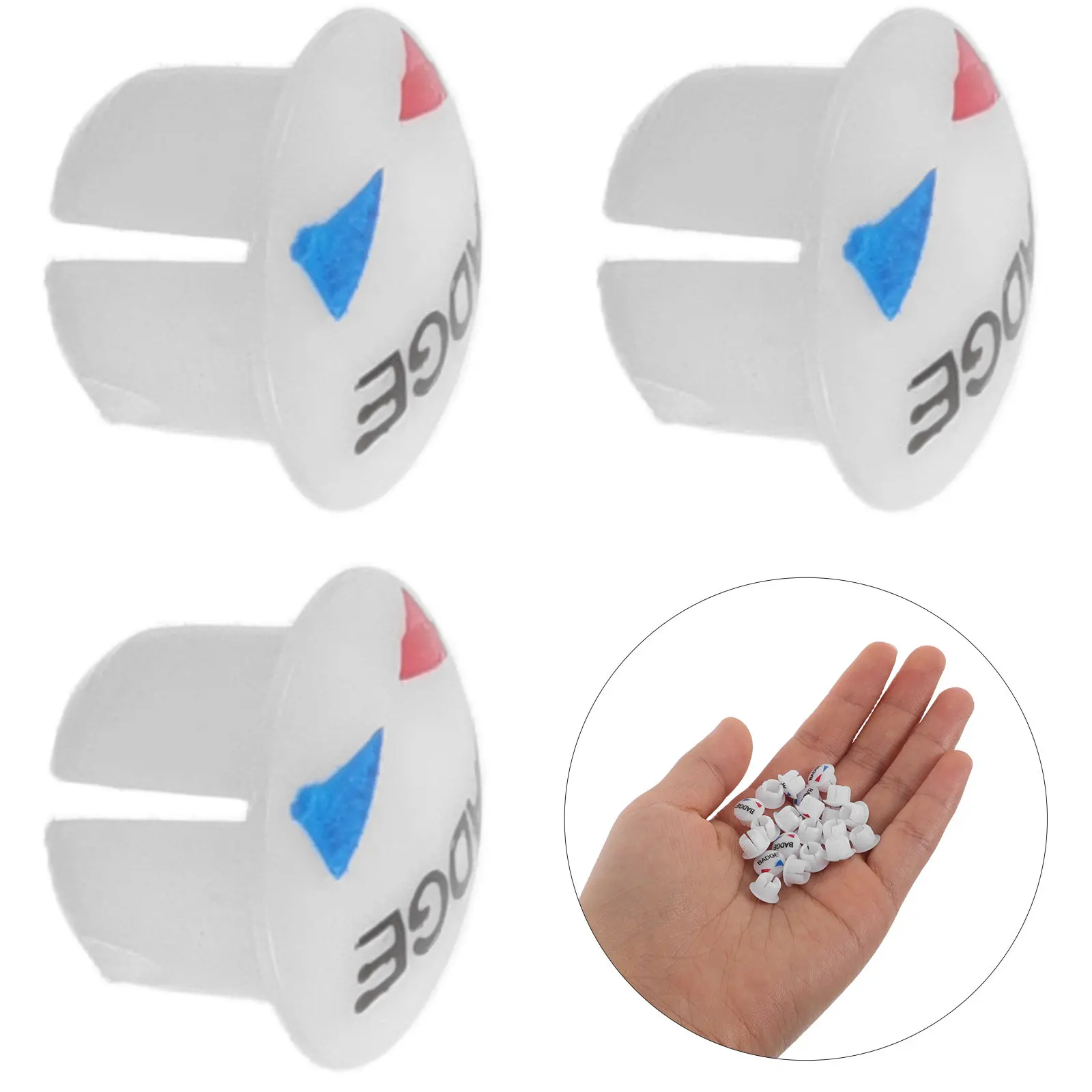 120Pcs Faucet Handle Sleeve Set Hot Cold Sign 6.7mm Index Buttons Sink Tap Hole Covers Red Blue Temperature Indicators Bathroom
120Pcs Faucet Handle Sleeve Set Hot Cold Sign 6.7mm Index Buttons Sink Tap Hole Covers Red Blue Temperature Indicators Bathroom