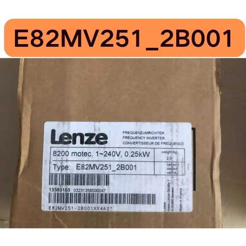 New inverter E82MV251_2B001 fast delivery
New inverter E82MV251_2B001 fast delivery