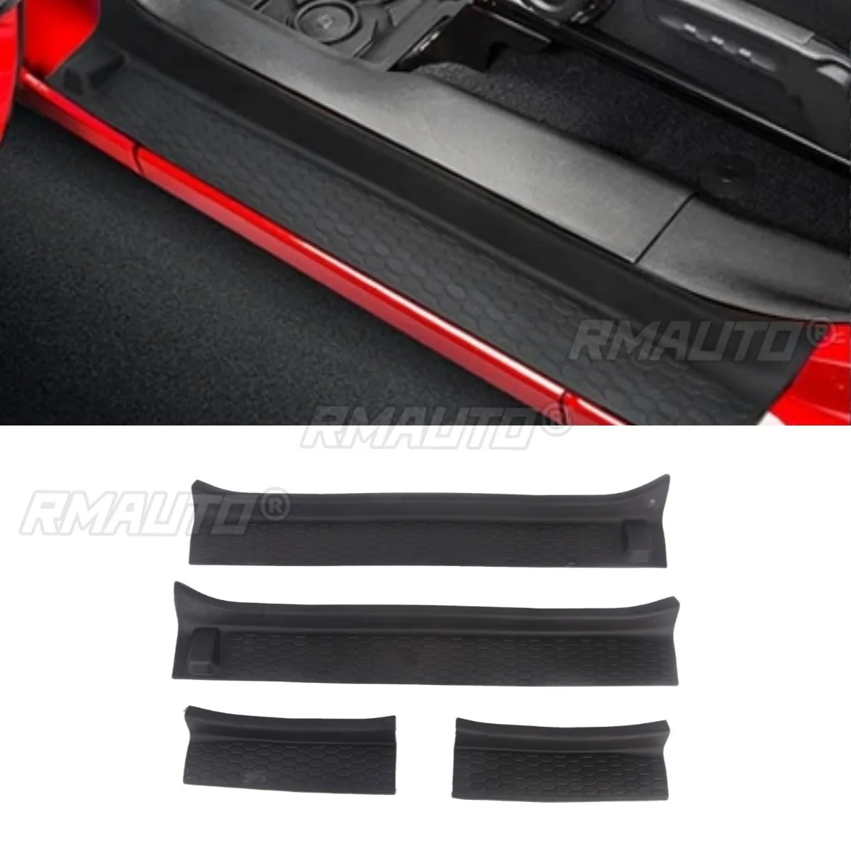 Защитная накладка на порог, противоскользящая накладка на порог для JL Wrangler JT Gladiator 2018+, комплект кузова, автомобильные аксессуары 
Защитная накладка на порог, противоскользящая накладка на порог для JL Wrangler JT Gladiator 2018+, комплект кузова, автомобильные аксессуары