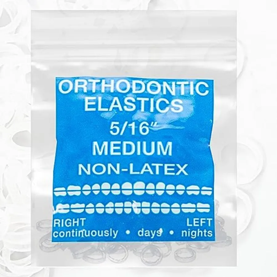 Clear Non-L 00 counts, Intraoral Elastic Ban Ortic Elastics Dental s Made in US Medium 5/6'', Clear
Clear Non-L 00 counts, Intraoral Elastic Ban Ortic Elastics Dental s Made in US Medium 5/6'', Clear