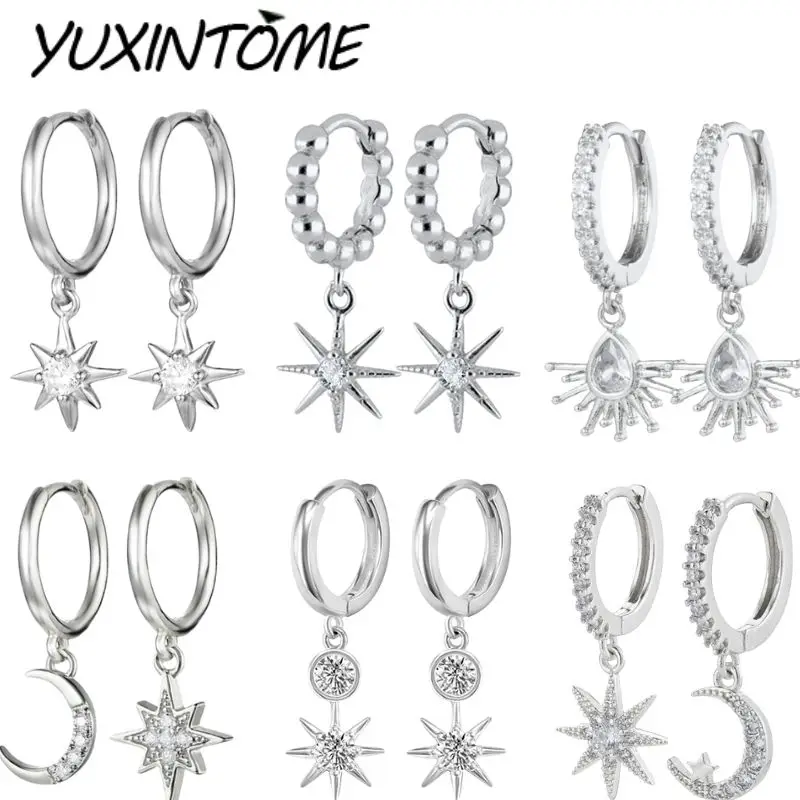 925 Sterling Silver Needle French Classic Retro Geometry Silver Star Zircon Pendant Earrings Women's high-end Fashion Jewelry
925 Sterling Silver Needle French Classic Retro Geometry Silver Star Zircon Pendant Earrings Women's high-end Fashion Jewelry