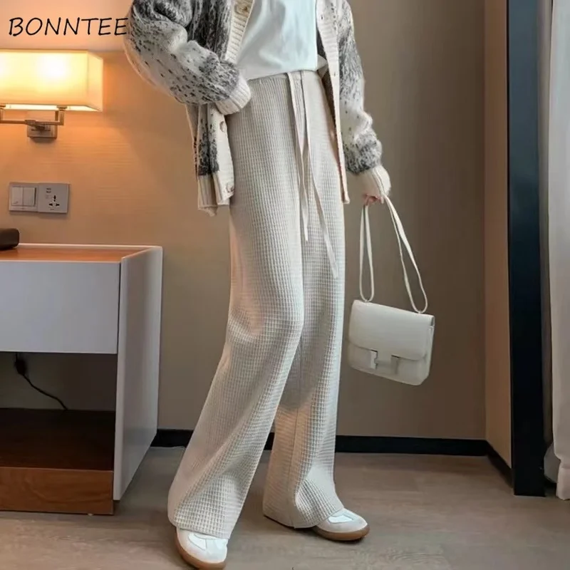 Casual Pants Women Ins Mopping Spring All-match Wide Leg Comfortable Solid High Street Tender Elegant Mujer Daily Trouser Korean
Casual Pants Women Ins Mopping Spring All-match Wide Leg Comfortable Solid High Street Tender Elegant Mujer Daily Trouser Korean