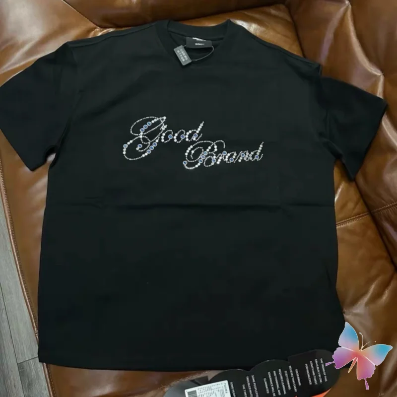 High Quality Heavy Industry Sequin Flower Print GOODBRAND Tshirt Men Women Cotton Breathable Round Neck Short Sleeve Couple Tops
High Quality Heavy Industry Sequin Flower Print GOODBRAND Tshirt Men Women Cotton Breathable Round Neck Short Sleeve Couple Tops