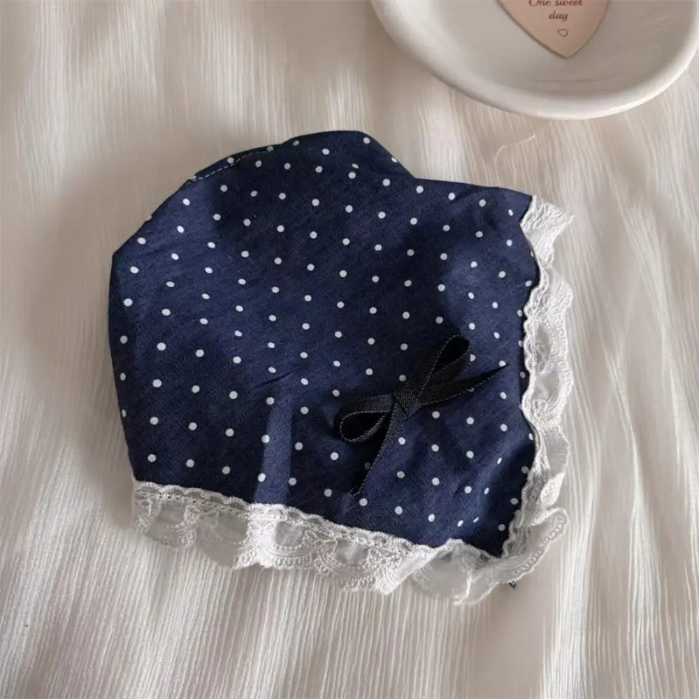 Cute Korean Denim Triangle Headscarf Bowknot Polka Dot Lace Hair Band Crystal French Women Hair Scarf Girls
Cute Korean Denim Triangle Headscarf Bowknot Polka Dot Lace Hair Band Crystal French Women Hair Scarf Girls