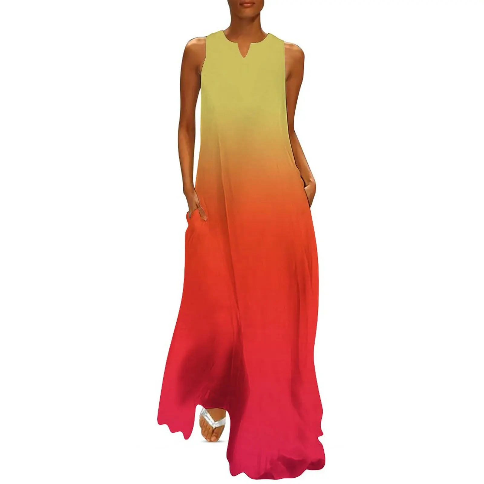Ombre Yellow Orange Pink Sunrise Colors Long Dress summer dresses for women 2025 Womens dresses Dress
Ombre Yellow Orange Pink Sunrise Colors Long Dress summer dresses for women 2025 Womens dresses Dress