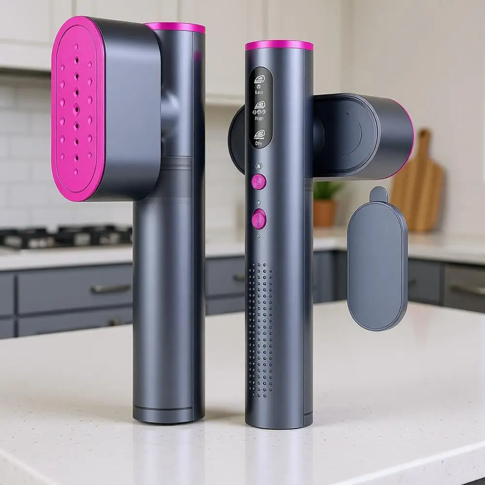 Портативный утюг-отпариватель 2-в-1, нагрев за 15 секунд, дорожный размер, большая керамическая нагревательная панель, 100-220В, для всех стран и Европы
Портативный утюг-отпариватель 2-в-1, нагрев за 15 секунд, дорожный размер, большая керамическая нагревательная панель, 100-220В, для всех стран и Европы