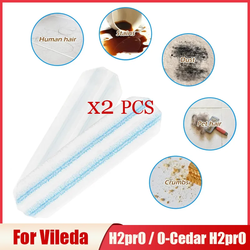 For Vileda H2prO / O-Cedar H2prO Flat Mop Pad Rags 2/4/6/8/10PCS Washable Reusable Microfiber Mop Pad replace Accessories
For Vileda H2prO / O-Cedar H2prO Flat Mop Pad Rags 2/4/6/8/10PCS Washable Reusable Microfiber Mop Pad replace Accessories