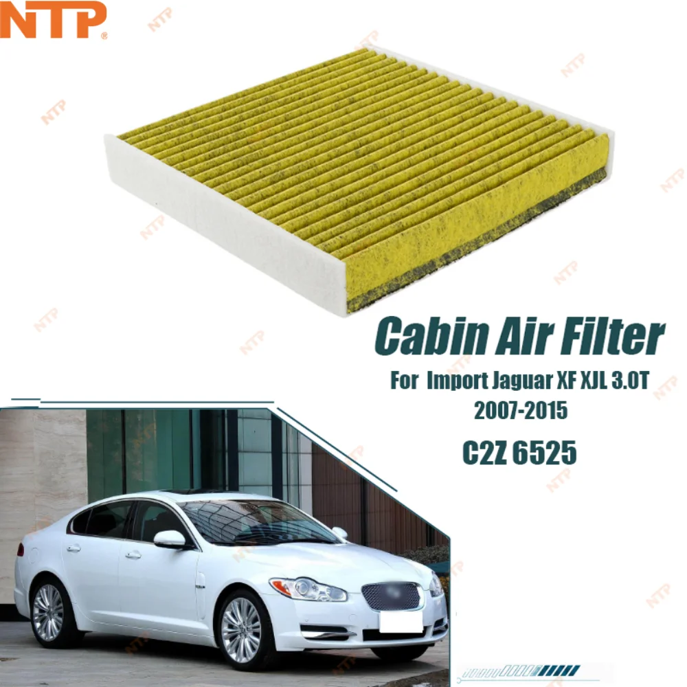 Cabin Air Filter Intake Filter Replacement With Activated Carbon For Import Jaguar XF XJL 3.0T 2007-2015 Car Accessories C2Z6525
Cabin Air Filter Intake Filter Replacement With Activated Carbon For Import Jaguar XF XJL 3.0T 2007-2015 Car Accessories C2Z6525