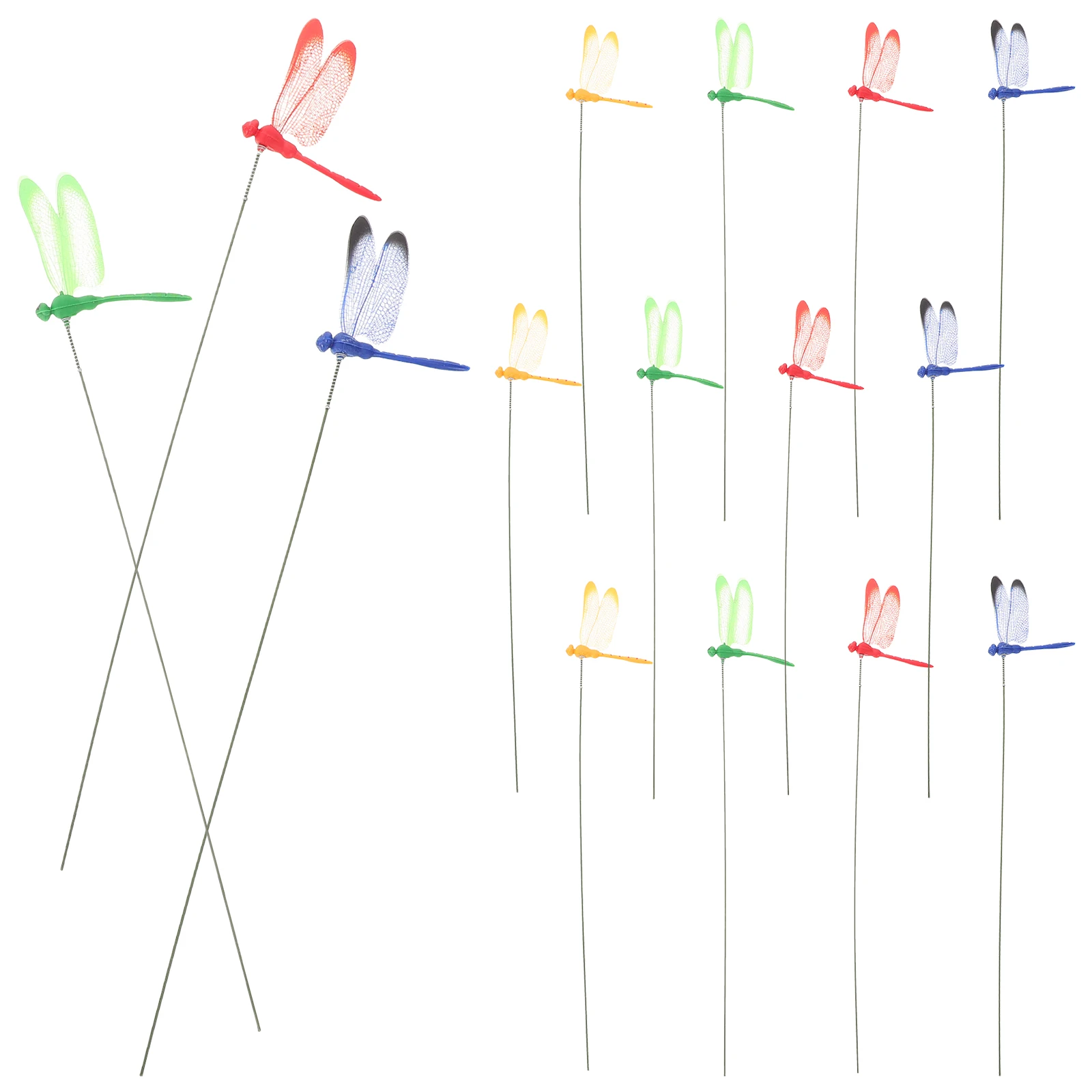 16pcs Dragonfly Garden Stakes Realistic Decorative Craft Iron Material Yard Lawn Adornment GroundInserted nament l scaping
16pcs Dragonfly Garden Stakes Realistic Decorative Craft Iron Material Yard Lawn Adornment GroundInserted nament l scaping