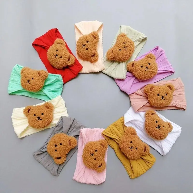 Bear Twisted Nylon Headband Cartoon Plush Animal Headwear for Children Soft and Comfortable Baby Hair Accessories
Bear Twisted Nylon Headband Cartoon Plush Animal Headwear for Children Soft and Comfortable Baby Hair Accessories