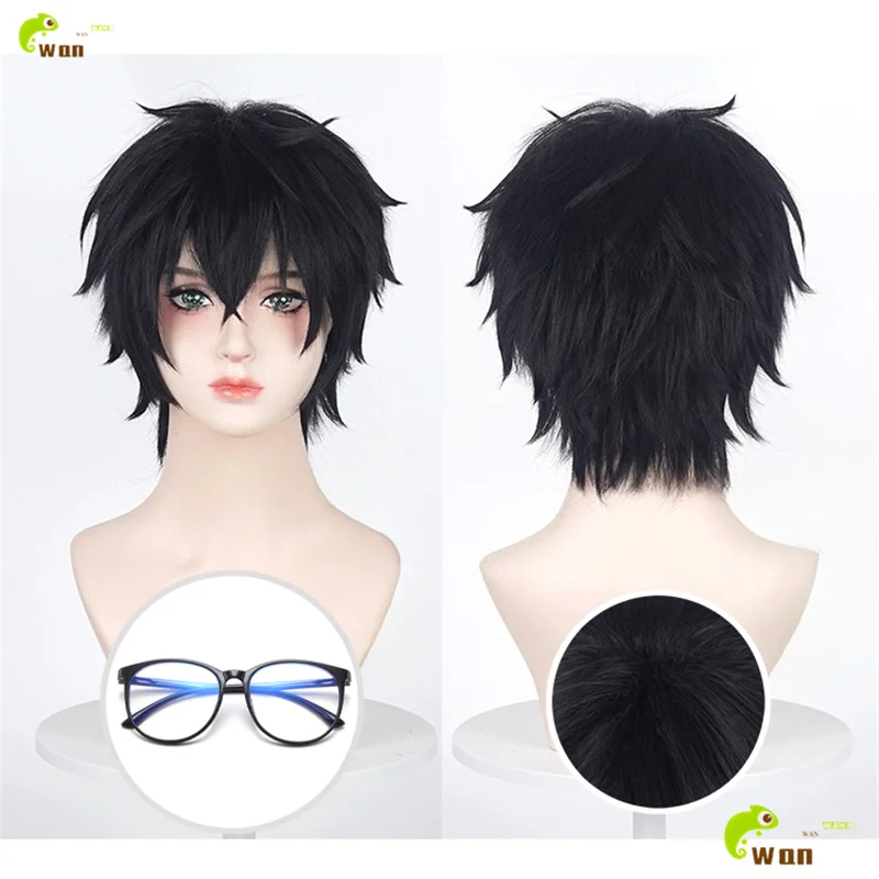 P5 Amamiya Ren Cosplay Wig 30cm Short Black Wigs JOKER P3RE Kurusu Akira Cosplay Anime Cosplay Wig Heat Resistant Synthetic Hair
P5 Amamiya Ren Cosplay Wig 30cm Short Black Wigs JOKER P3RE Kurusu Akira Cosplay Anime Cosplay Wig Heat Resistant Synthetic Hair