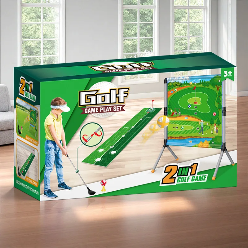 New Outdoor Golf Game Playway Toy Children'S Lawn Golf Stand Toy Set Outdoor Parent-Child Interactive Golf Practice Toys Gift
New Outdoor Golf Game Playway Toy Children'S Lawn Golf Stand Toy Set Outdoor Parent-Child Interactive Golf Practice Toys Gift